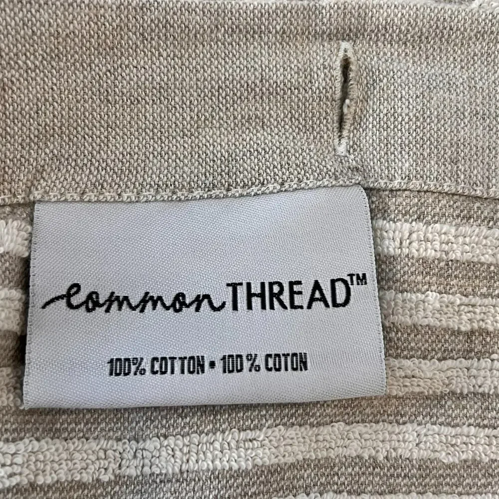 Common Thread 100% Cotton Shower Curtain 68 x 69